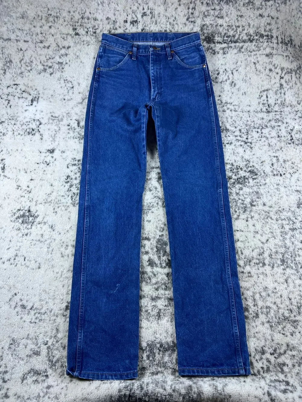 Wrangler Jeans Mens 30x36 Blue Cowboy Cut Original Fit Denim Western Workwear